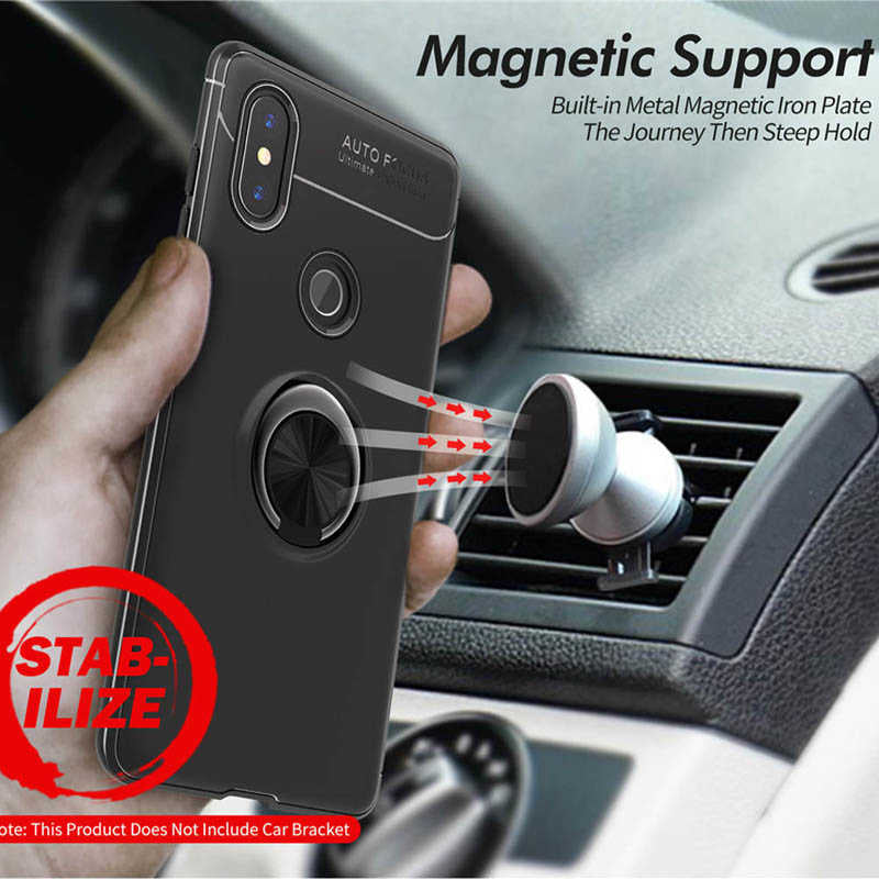 Xiaomi Mi 6X Kılıf Zore Ravel Silikon Kapak Siyah