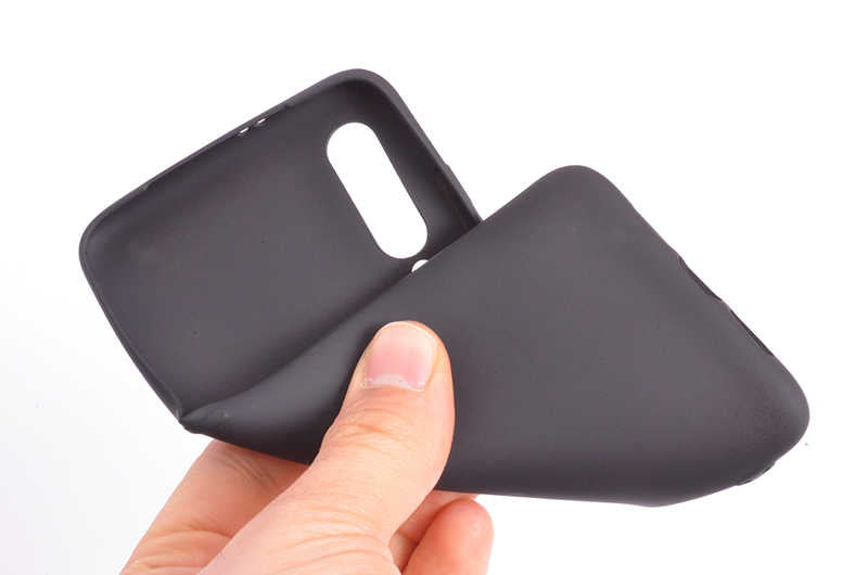 Xiaomi Mi 9 Kılıf Zore Premier Silikon Kapak Mürdüm
