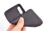 Xiaomi Mi 9 Kılıf Zore Premier Silikon Kapak Mürdüm