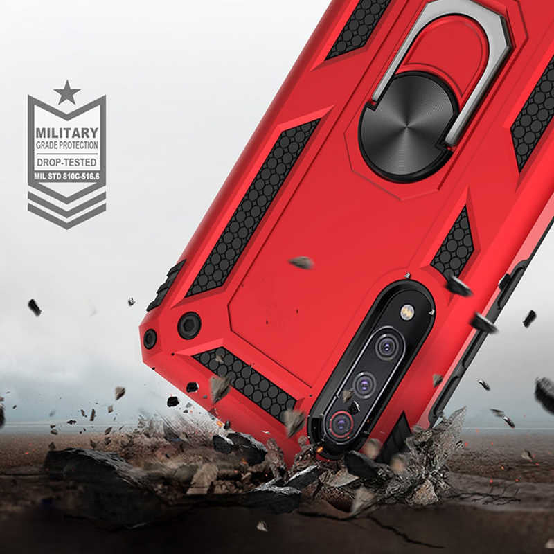 Xiaomi Mi 9 Kılıf Zore Vega Kapak Siyah