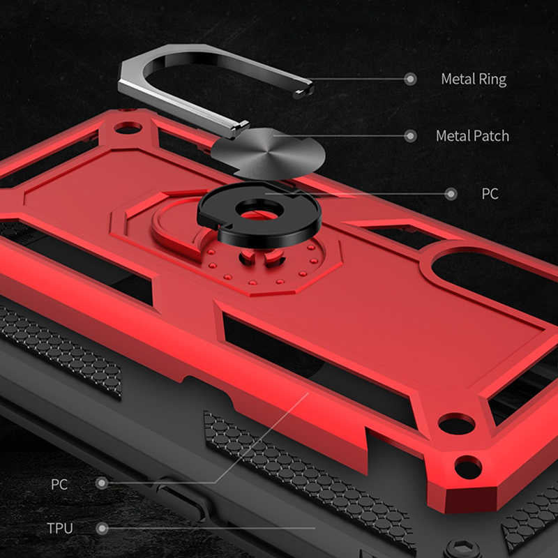 Xiaomi Mi 9 Kılıf Zore Vega Kapak Mavi