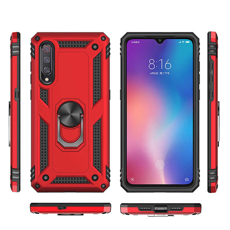 Xiaomi Mi 9 Kılıf Zore Vega Kapak Mavi