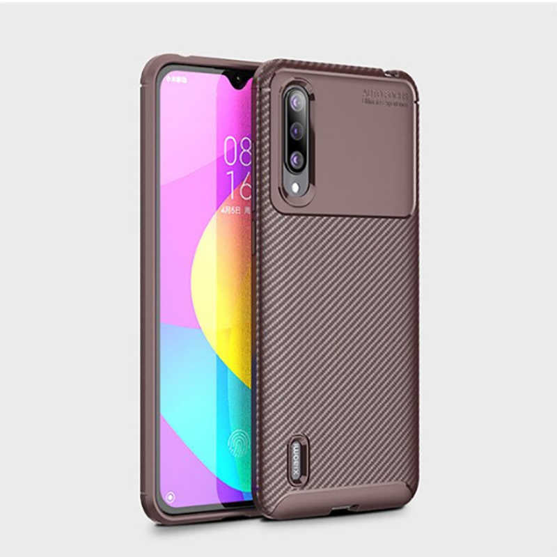 Xiaomi Mi 9 Lite Kılıf Zore Negro Silikon Kapak Siyah