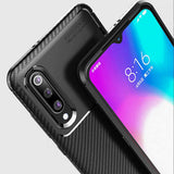 Xiaomi Mi 9 Lite Kılıf Zore Negro Silikon Kapak Siyah