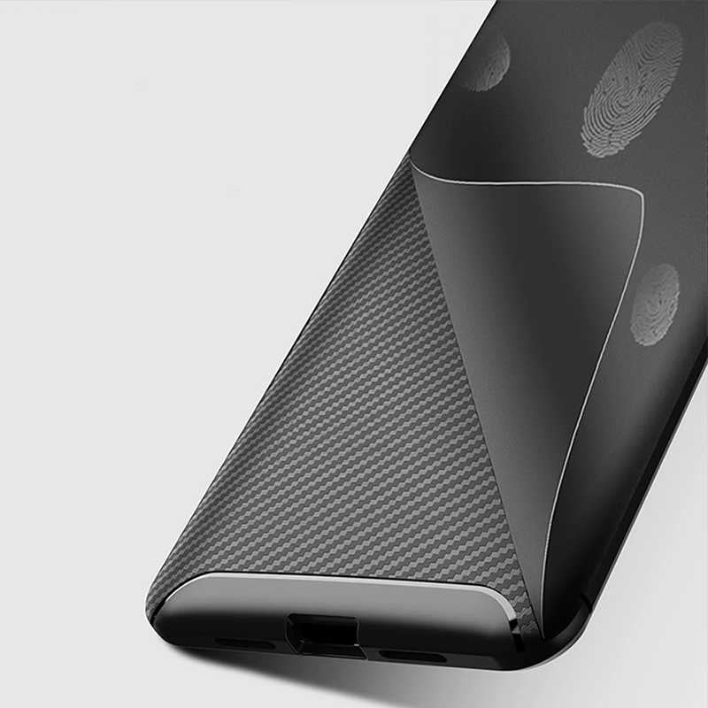 Xiaomi Mi 9 Lite Kılıf Zore Negro Silikon Kapak Siyah