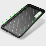 Xiaomi Mi 9 Lite Kılıf Zore Negro Silikon Kapak Siyah