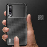 Xiaomi Mi 9 Lite Kılıf Zore Negro Silikon Kapak Siyah