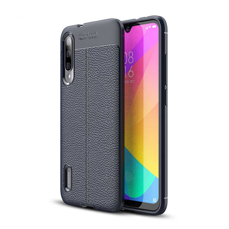 Xiaomi Mi 9 Lite Kılıf Zore Niss Silikon Kapak Siyah
