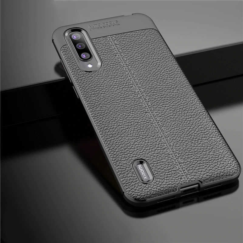 Xiaomi Mi 9 Lite Kılıf Zore Niss Silikon Kapak Siyah
