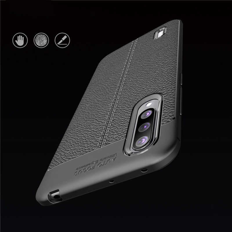 Xiaomi Mi 9 Lite Kılıf Zore Niss Silikon Kapak Siyah