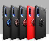 Xiaomi Mi 9 Lite Kılıf Zore Ravel Silikon Kapak Kırmızı
