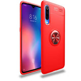 Xiaomi Mi 9 Se Kılıf Zore Ravel Silikon Kapak Kırmızı
