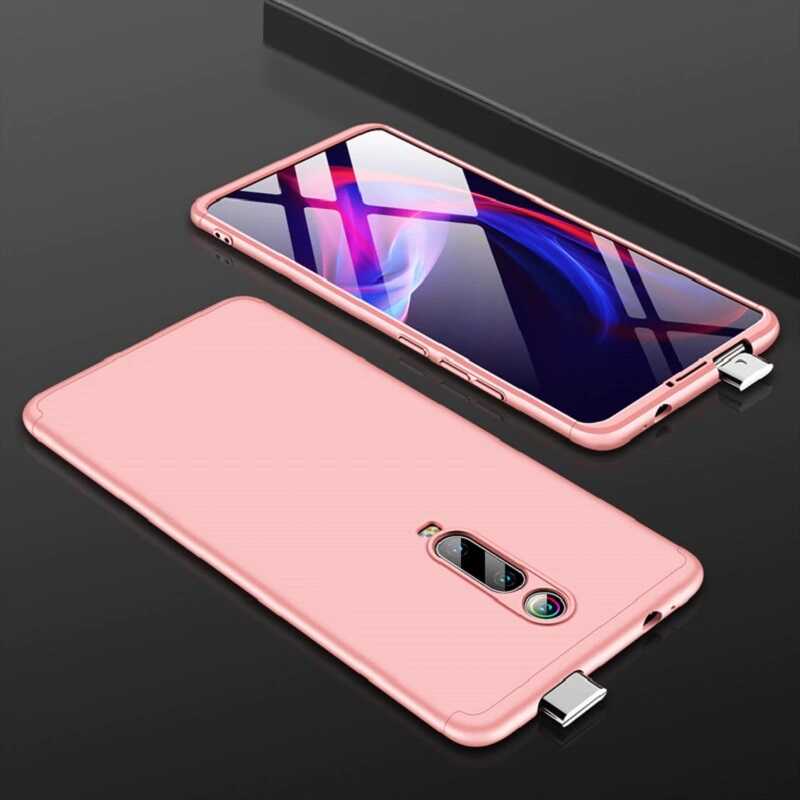 Xiaomi Mi 9T Kılıf Zore Ays Kapak Rose Gold