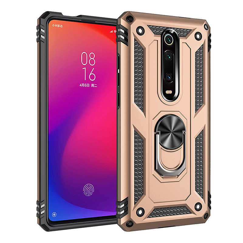 Xiaomi Mi 9T Kılıf Zore Vega Kapak Siyah