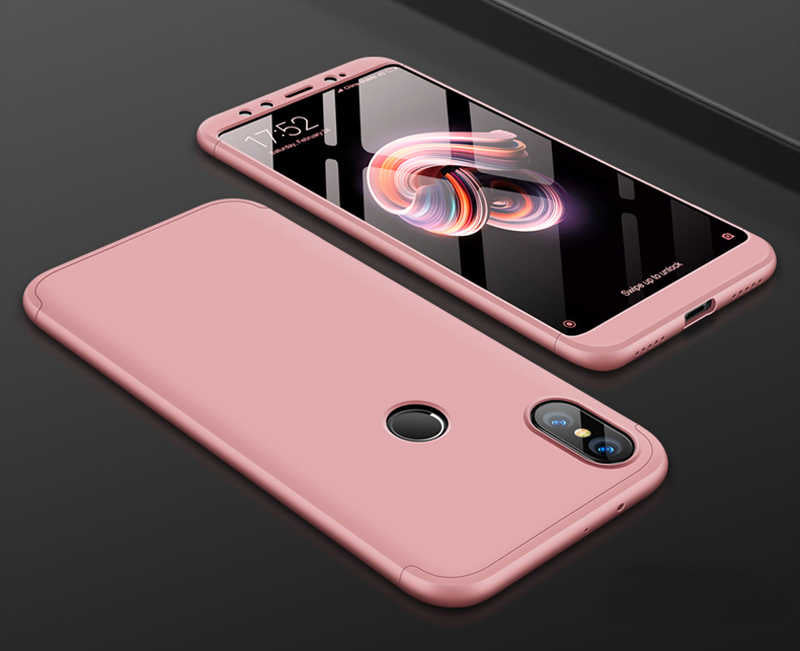 Xiaomi Mi A2 Lite Kılıf Zore Ays Kapak Rose Gold
