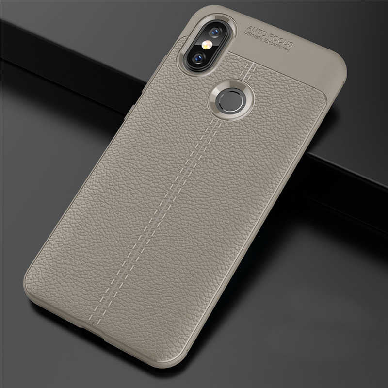 Xiaomi Mi A2 Lite Kılıf Zore Niss Silikon Kapak Kırmızı
