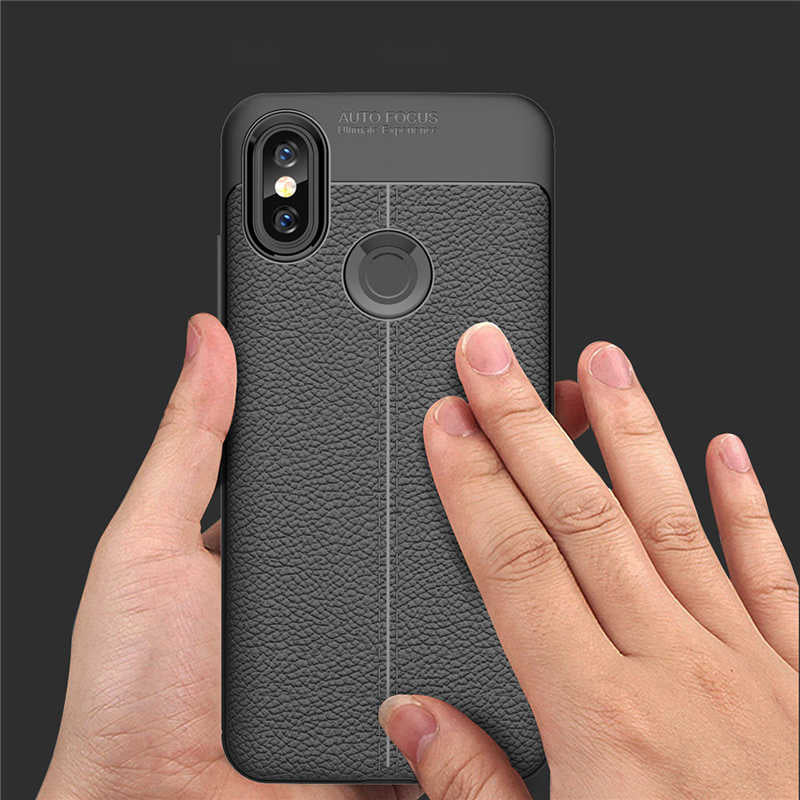 Xiaomi Mi A2 Lite Kılıf Zore Niss Silikon Kapak Kırmızı