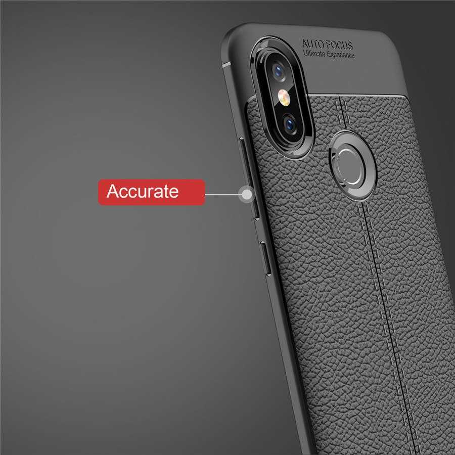 Xiaomi Mi A2 Lite Kılıf Zore Niss Silikon Kapak Gri