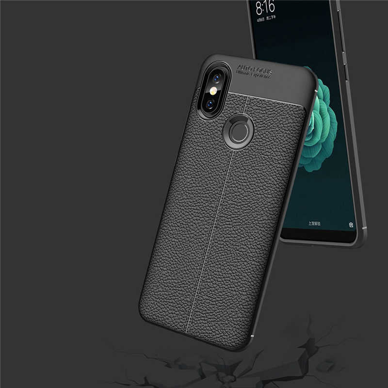 Xiaomi Mi A2 Lite Kılıf Zore Niss Silikon Kapak Kırmızı