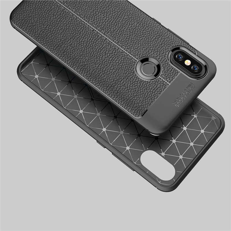 Xiaomi Mi A2 Lite Kılıf Zore Niss Silikon Kapak Kırmızı