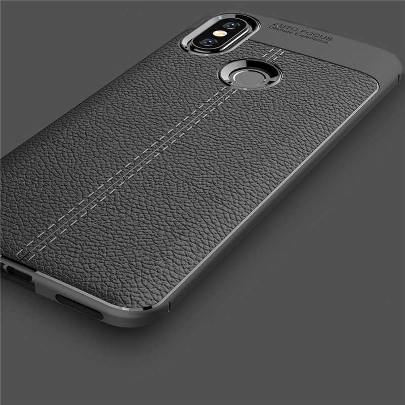 Xiaomi Mi A2 Lite Kılıf Zore Niss Silikon Kapak Kırmızı