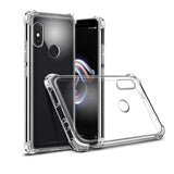 Xiaomi Mi A2 Lite Kılıf Zore Nitro Anti Shock Silikon Renksiz