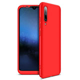Xiaomi Mi A3 Kılıf Zore Ays Kapak Siyah-Kırmızı