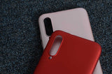 Xiaomi Mi A3 Kılıf Zore Premier Silikon Kapak Kırmızı