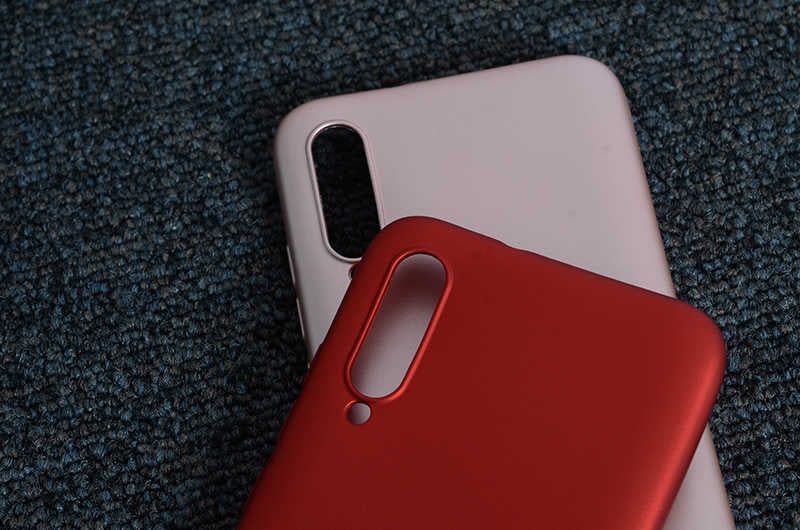 Xiaomi Mi A3 Kılıf Zore Premier Silikon Kapak Kırmızı