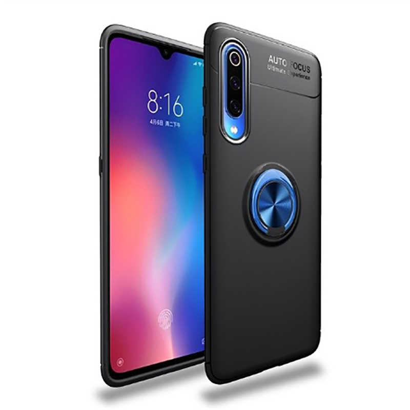 Xiaomi Mi A3 Kılıf Zore Ravel Silikon Kapak Siyah-Rose Gold