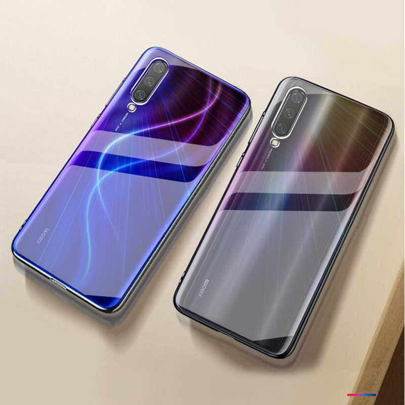 Xiaomi Mi A3 Kılıf Zore Süper Silikon Kapak Renksiz