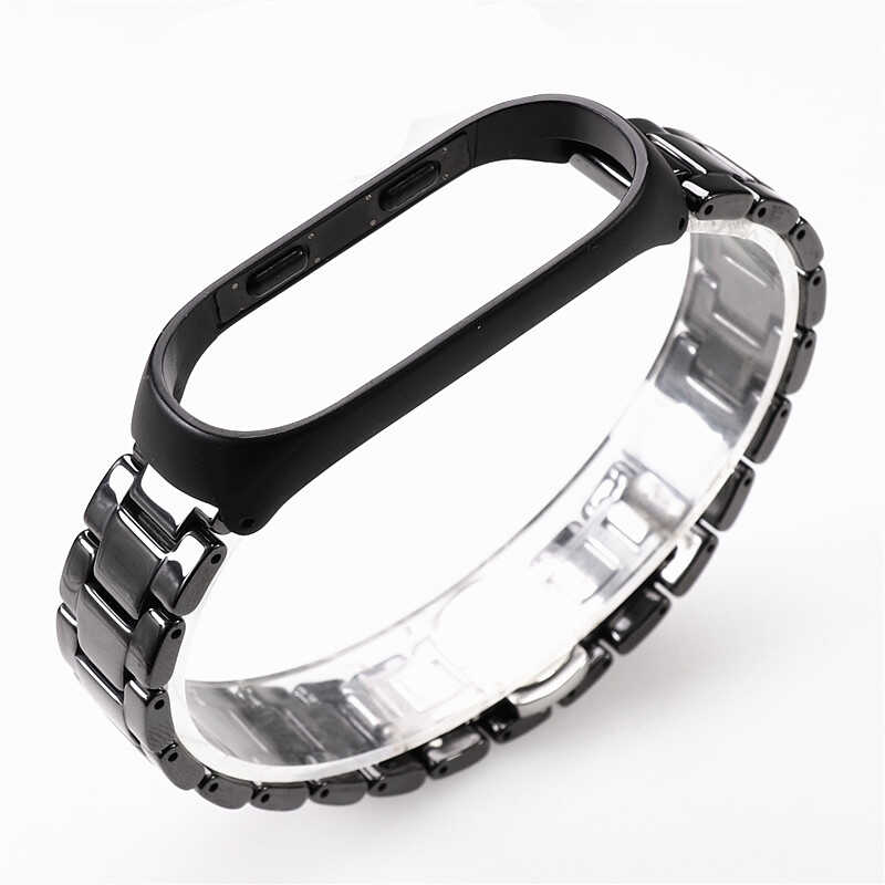 Xiaomi Mi Band 3 KRD-21 Metal Kordon Siyah