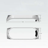 Xiaomi Mi Band 4 KRD-06 Metal Kordon Gümüş