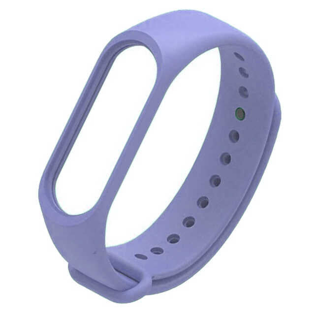 Xiaomi Mi Band 4 Silikon Kordon Lila
