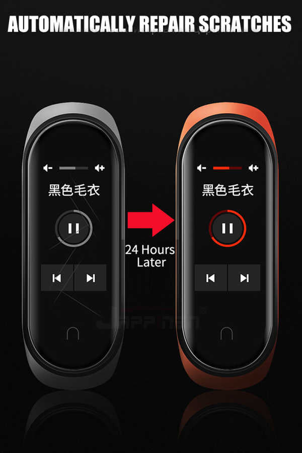 Xiaomi Mi Band 4 Zore Narr Tpu Body Ekran Koruyucu Renksiz