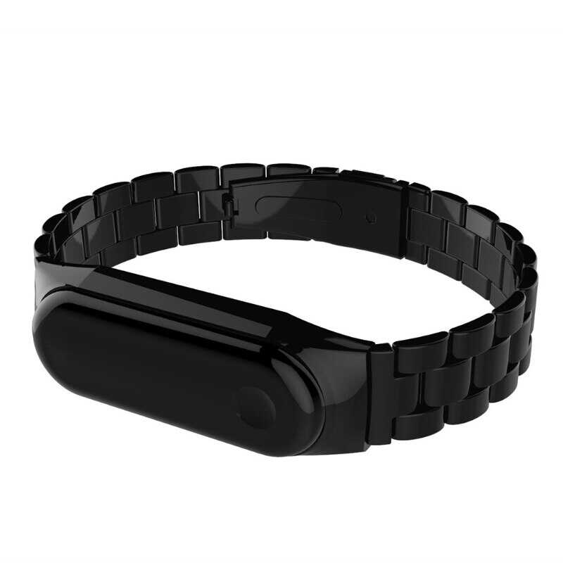Xiaomi Mi Band 5 KRD-04 Metal Kordon Gümüş