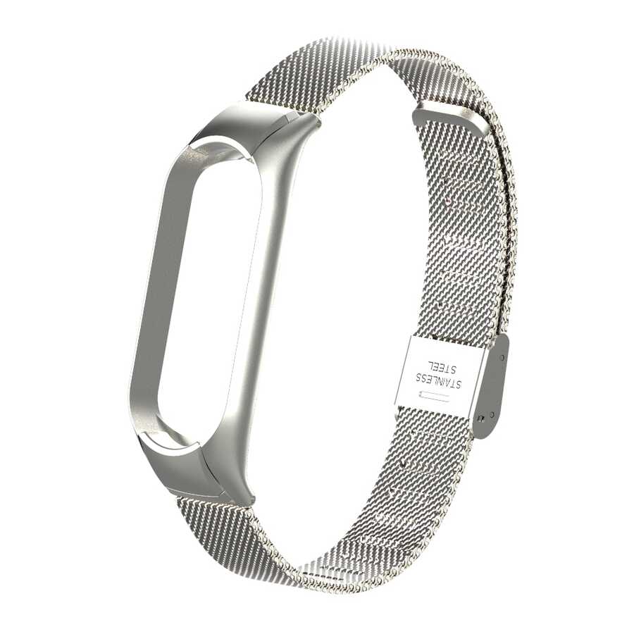 Xiaomi Mi Band 5 KRD-06 Metal Kordon Siyah