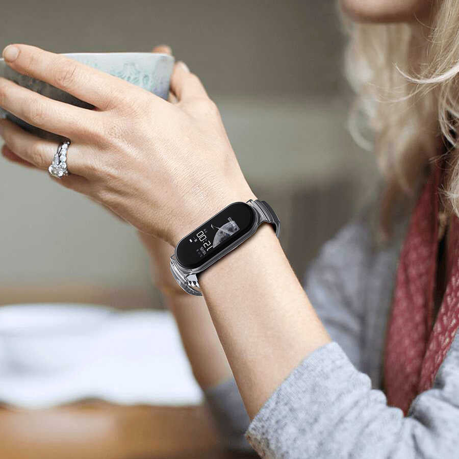 Xiaomi Mi Band 5 KRD-27 Silikon Kordon Sarı