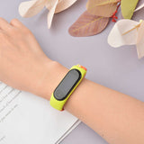 Xiaomi Mi Band 5 KRD-49 Örgü Kordon Siyah-Beyaz