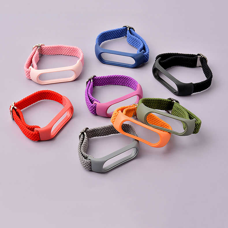 Xiaomi Mi Band 5 KRD-49 Örgü Kordon Yeşil