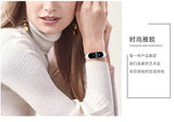 Xiaomi Mi Band 5 KRD-49 Örgü Kordon Siyah-Beyaz