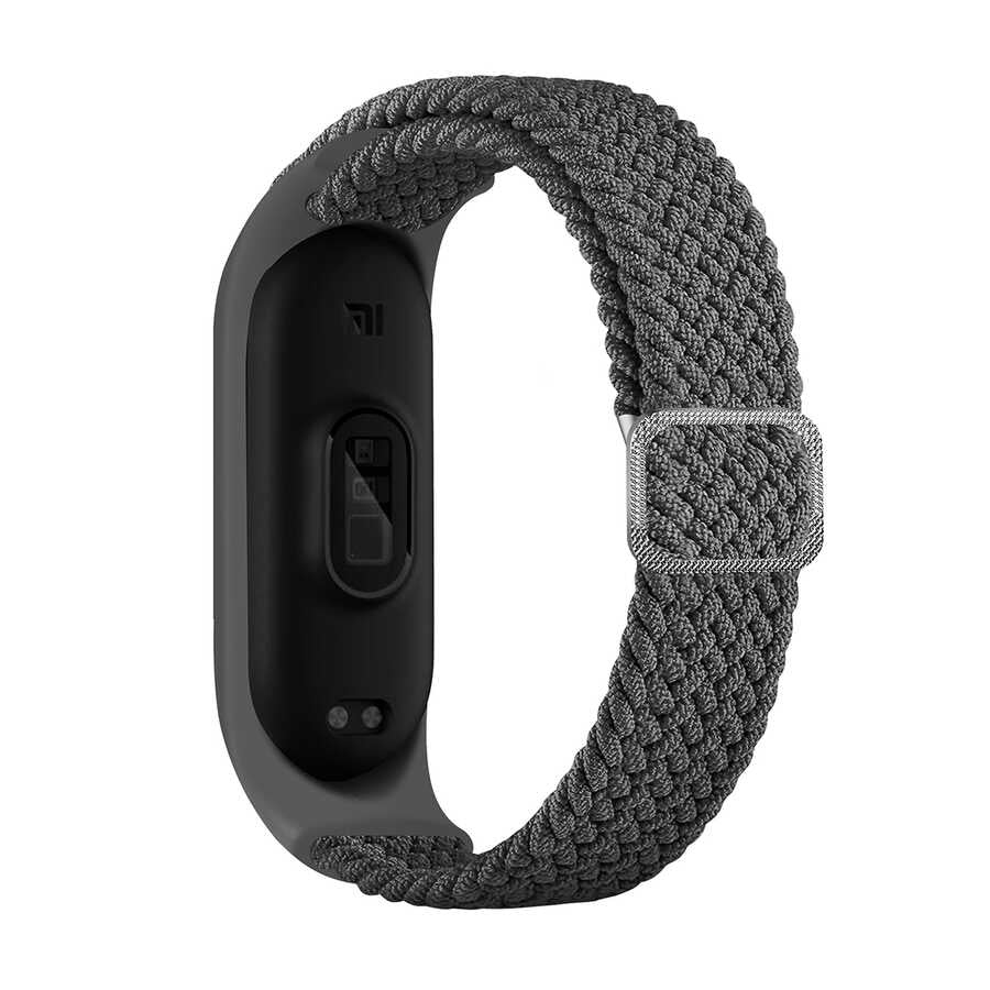 Xiaomi Mi Band 5 KRD-49 Örgü Kordon Gri