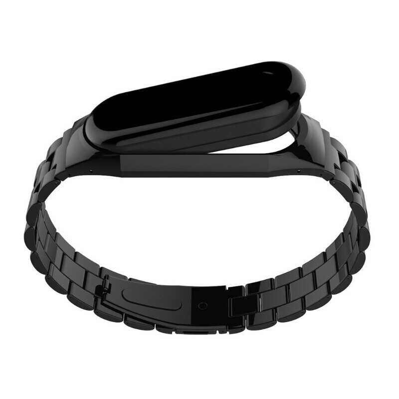 Xiaomi Mi Band 6 KRD-04 Metal Kordon Kırmızı