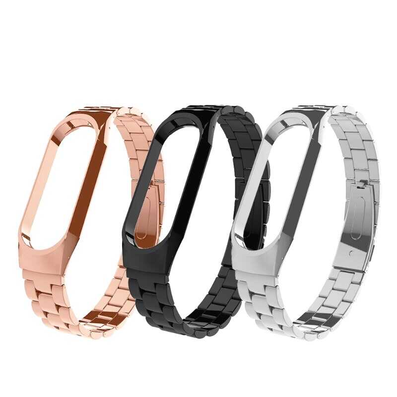 Xiaomi Mi Band 6 KRD-04 Metal Kordon Lila