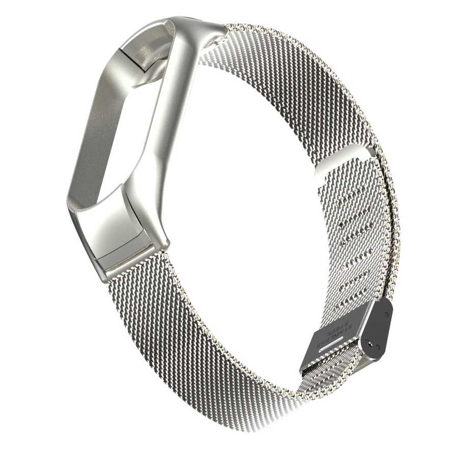 Xiaomi Mi Band 6 KRD-06 Metal Kordon Gümüş