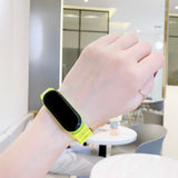 Xiaomi Mi Band 6 KRD-27 Silikon Kordon Siyah