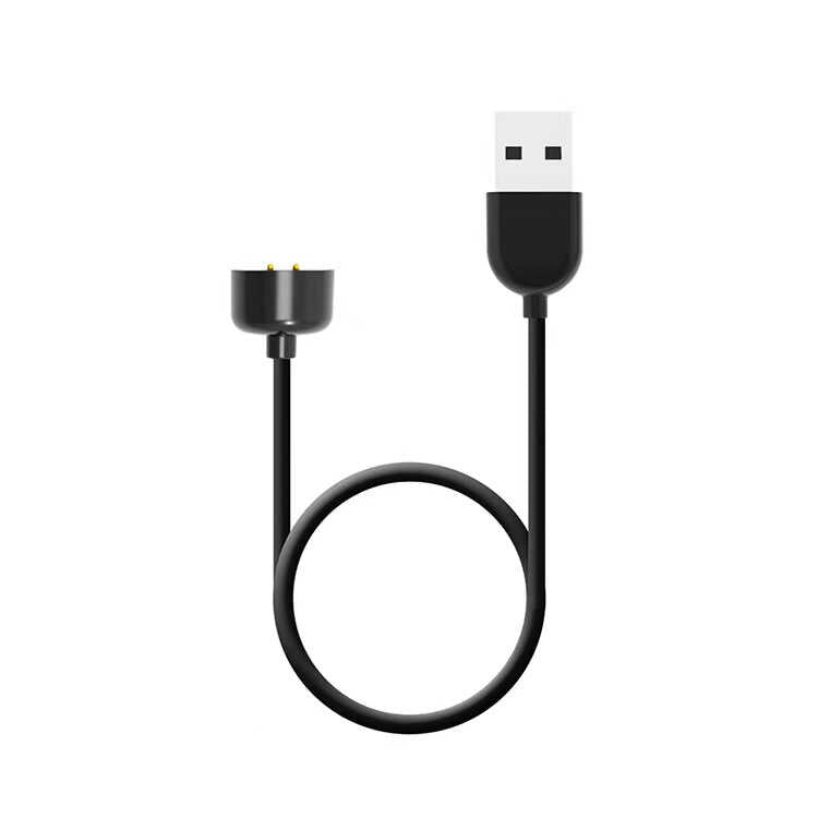 Xiaomi Mi Band 6 Zore Usb Şarj Kablosu Siyah