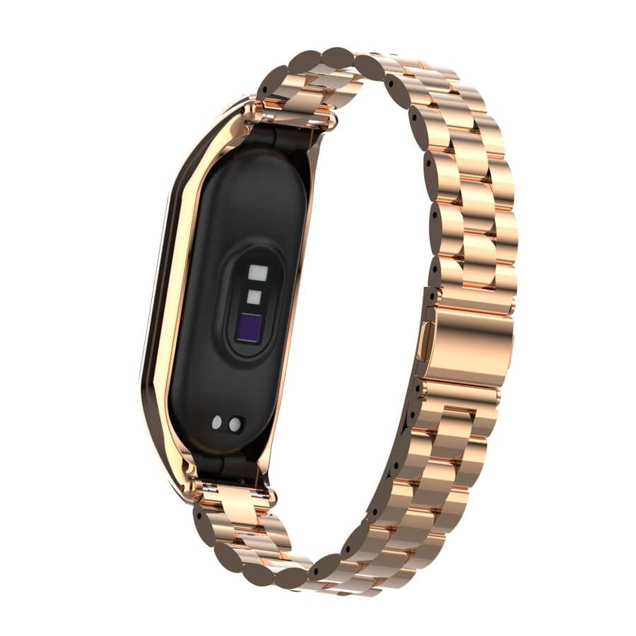 Xiaomi Mi Band 7 KRD-04 Metal Kordon Siyah