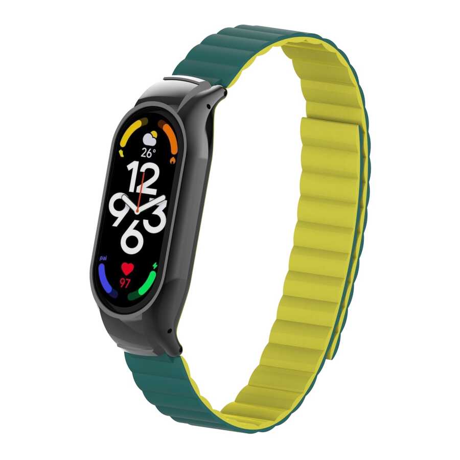 Xiaomi Mi Band 7 KRD-69 Kordon Gri-Turuncu