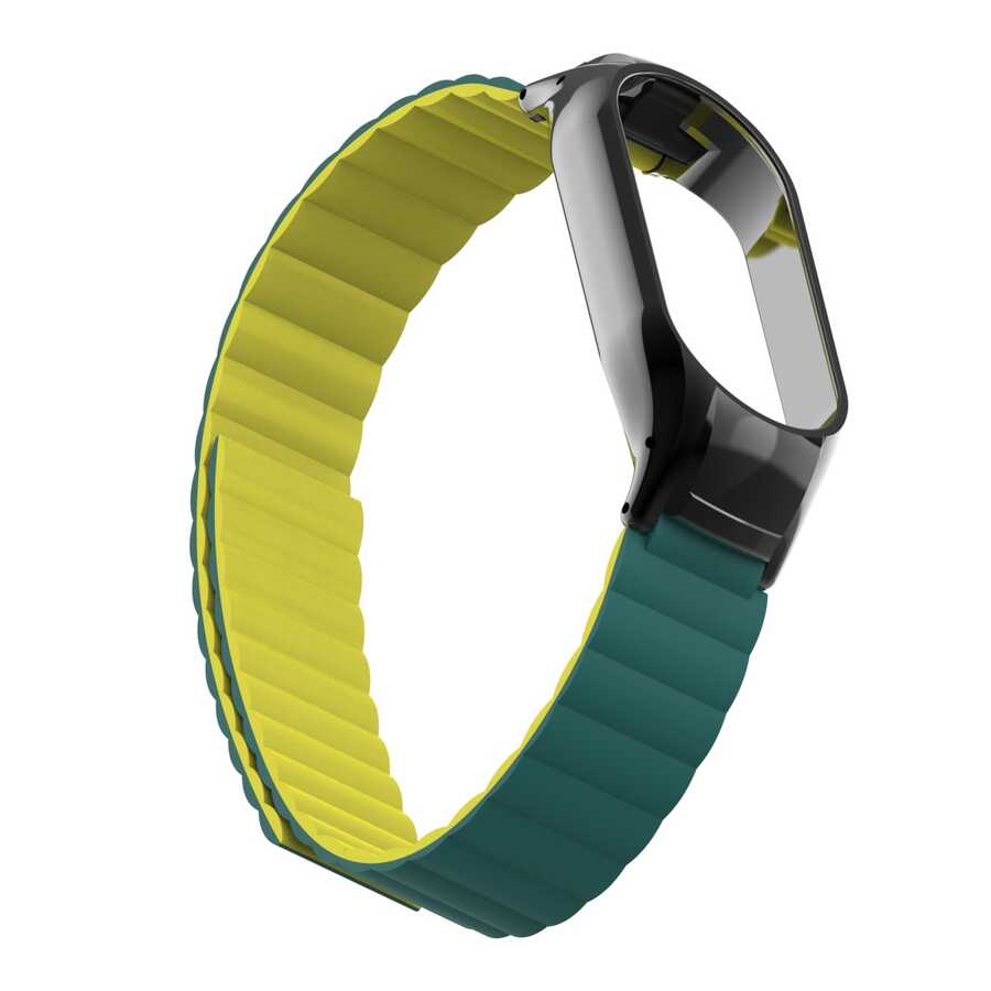 Xiaomi Mi Band 7 KRD-69 Kordon Siyah-Turuncu